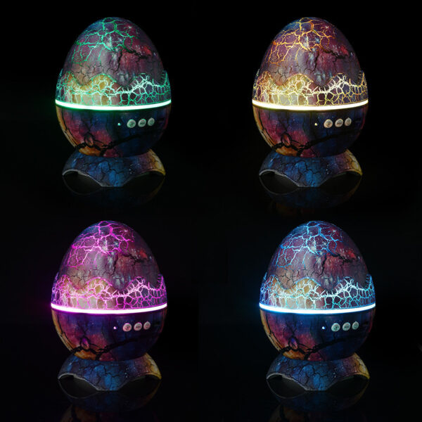 LED Dinosaur Egg Star Galaxy Projection Lamp Bluetooth Music - Image 7