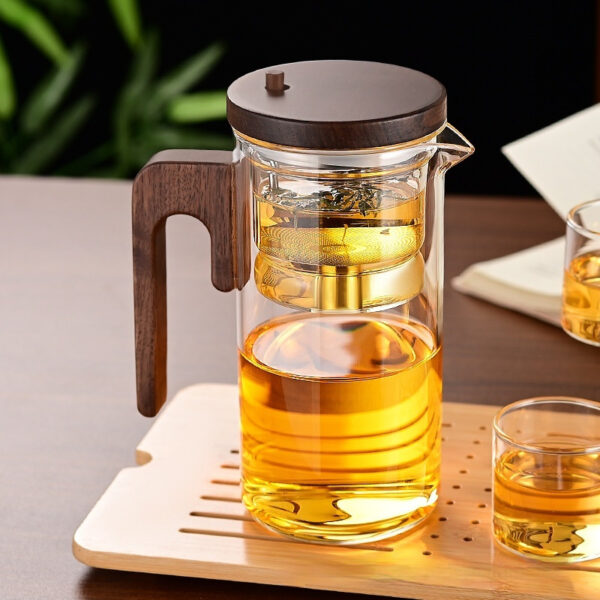 Does Not Stainless Steel Tea Strainers Glass Piaoyi Tea Pot - Image 6