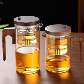 Does Not Stainless Steel Tea Strainers Glass Piaoyi Tea Pot